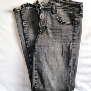 AE dark gray jeggings